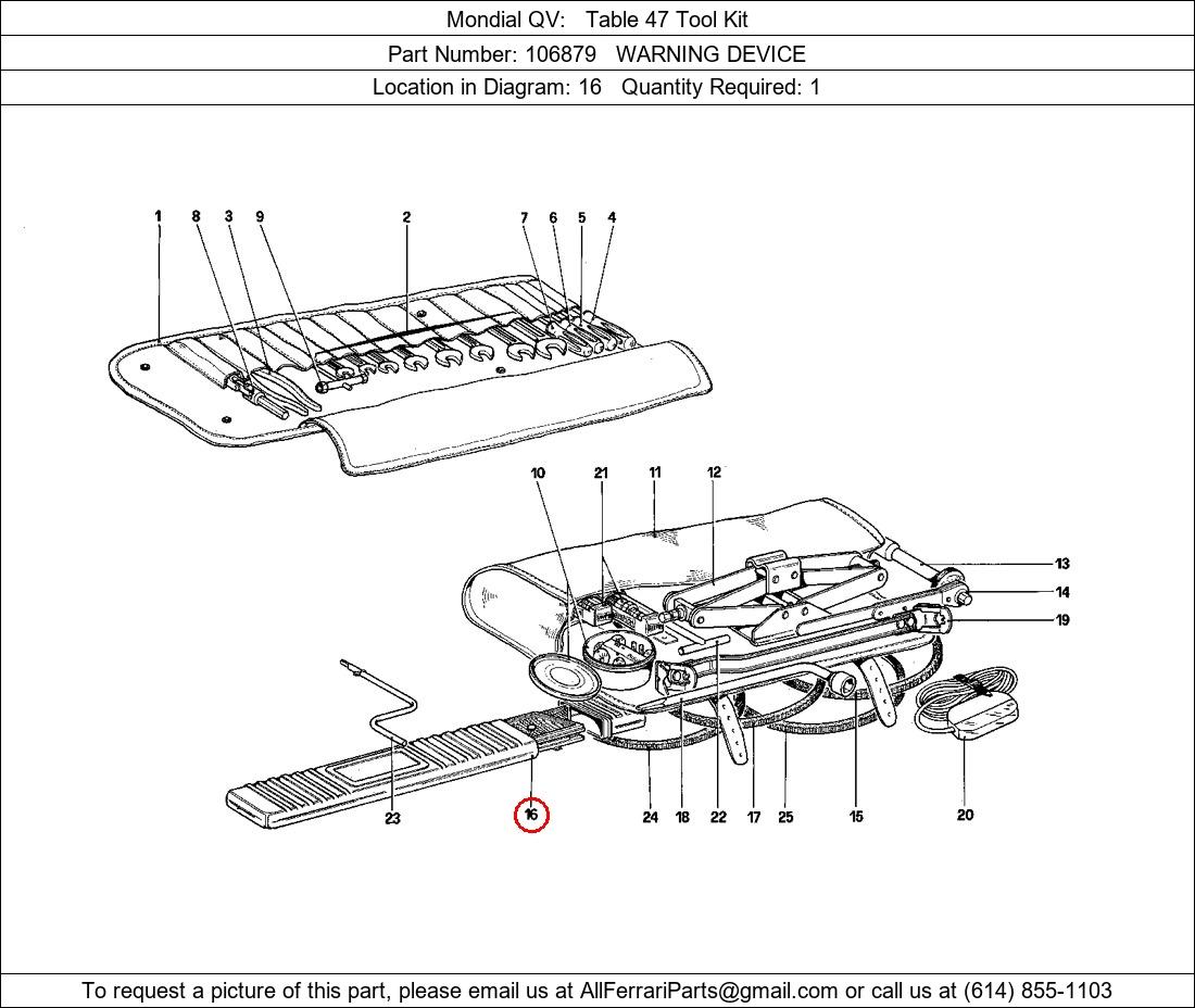 Ferrari Part 106879