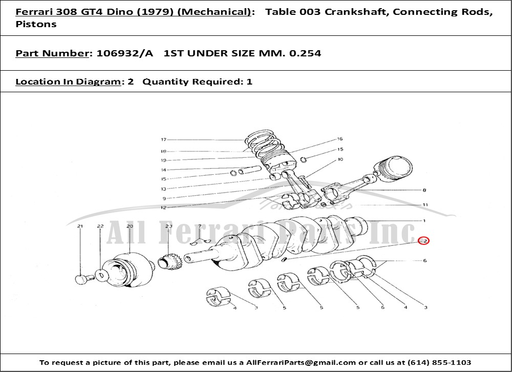 Ferrari Part 106932