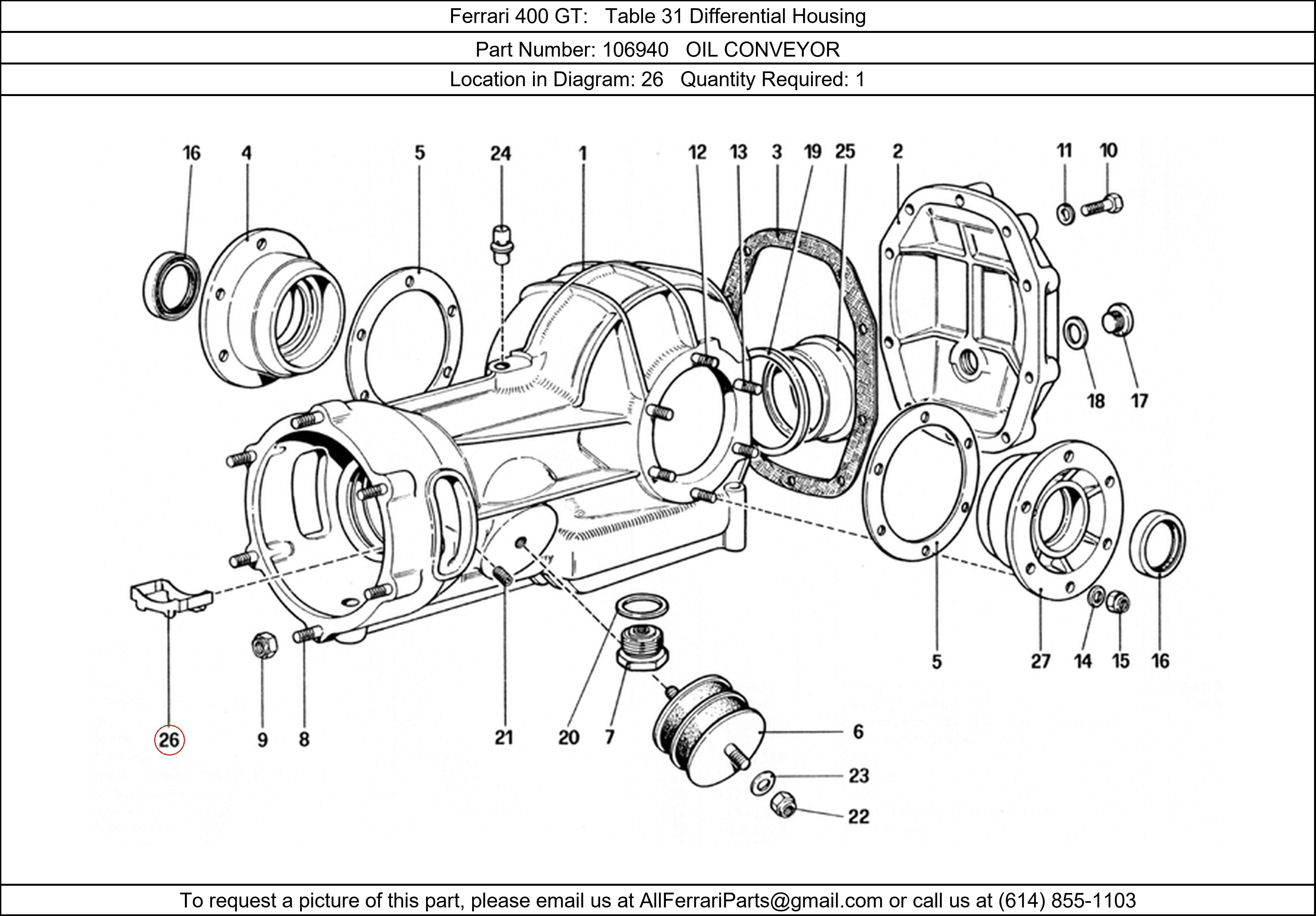 Ferrari Part 106940