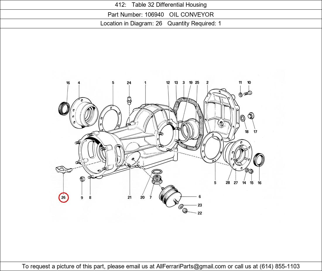 Ferrari Part 106940