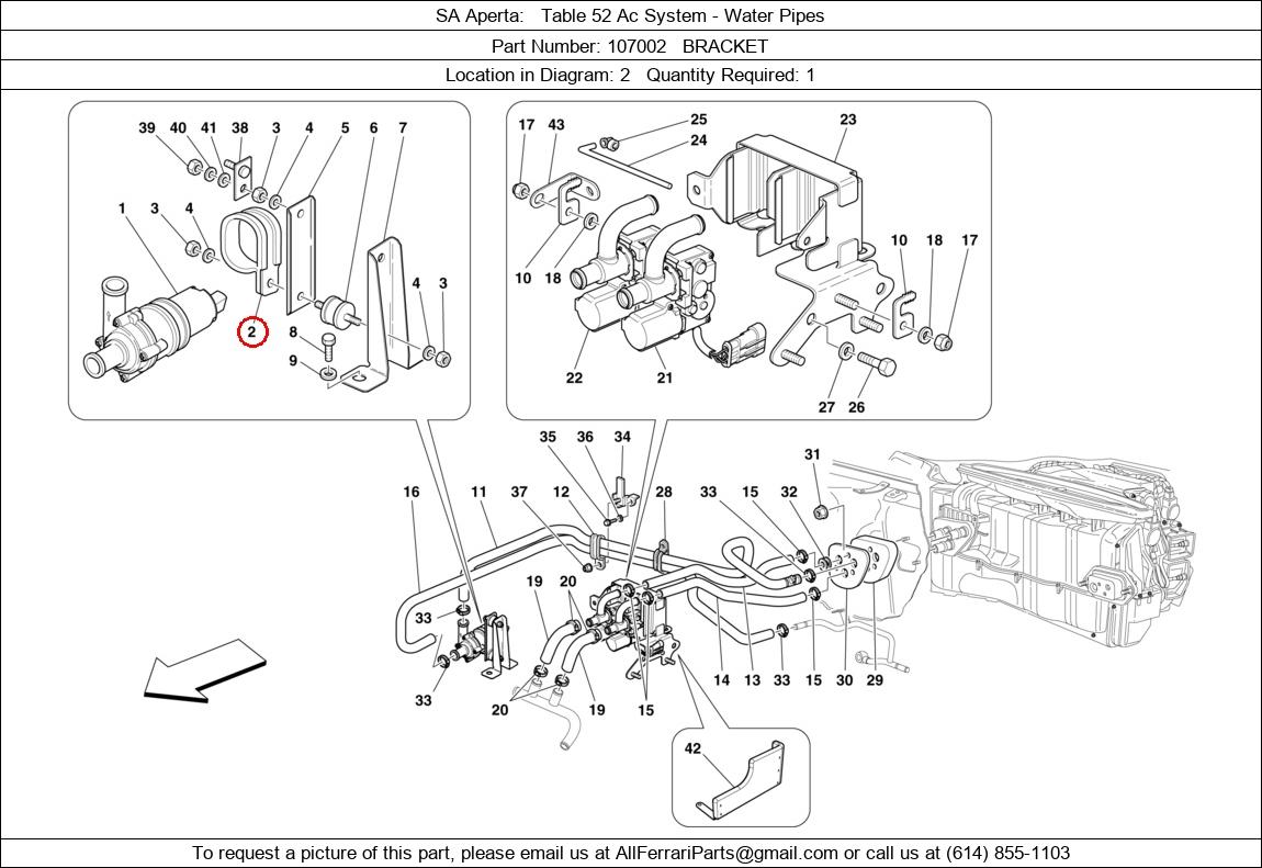 Ferrari Part 107002