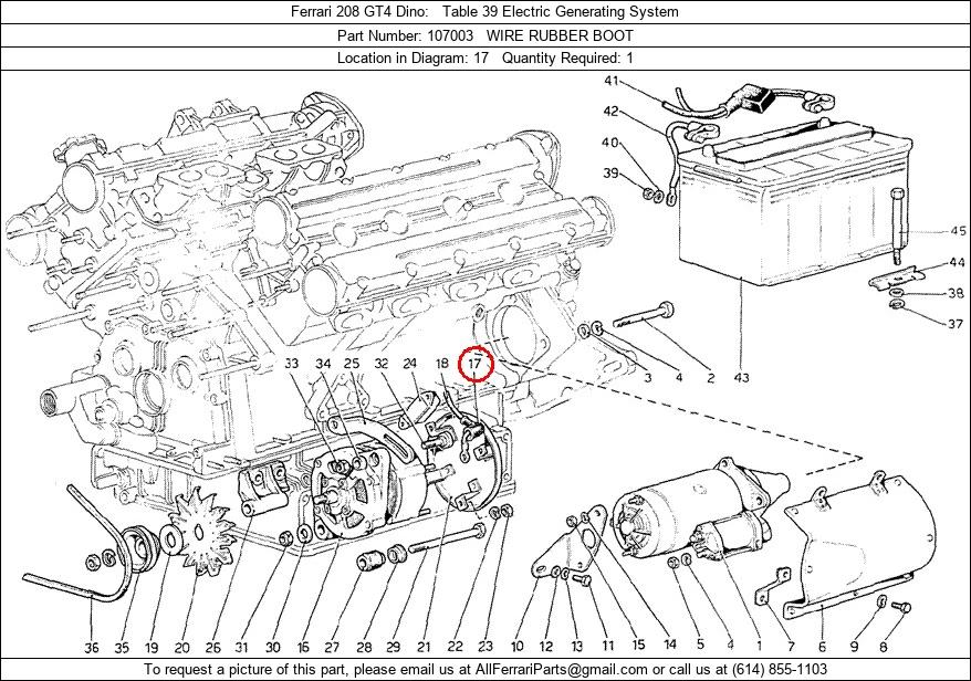 Ferrari Part 107003