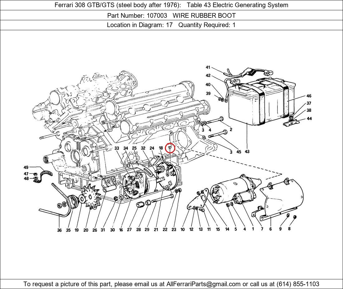 Ferrari Part 107003