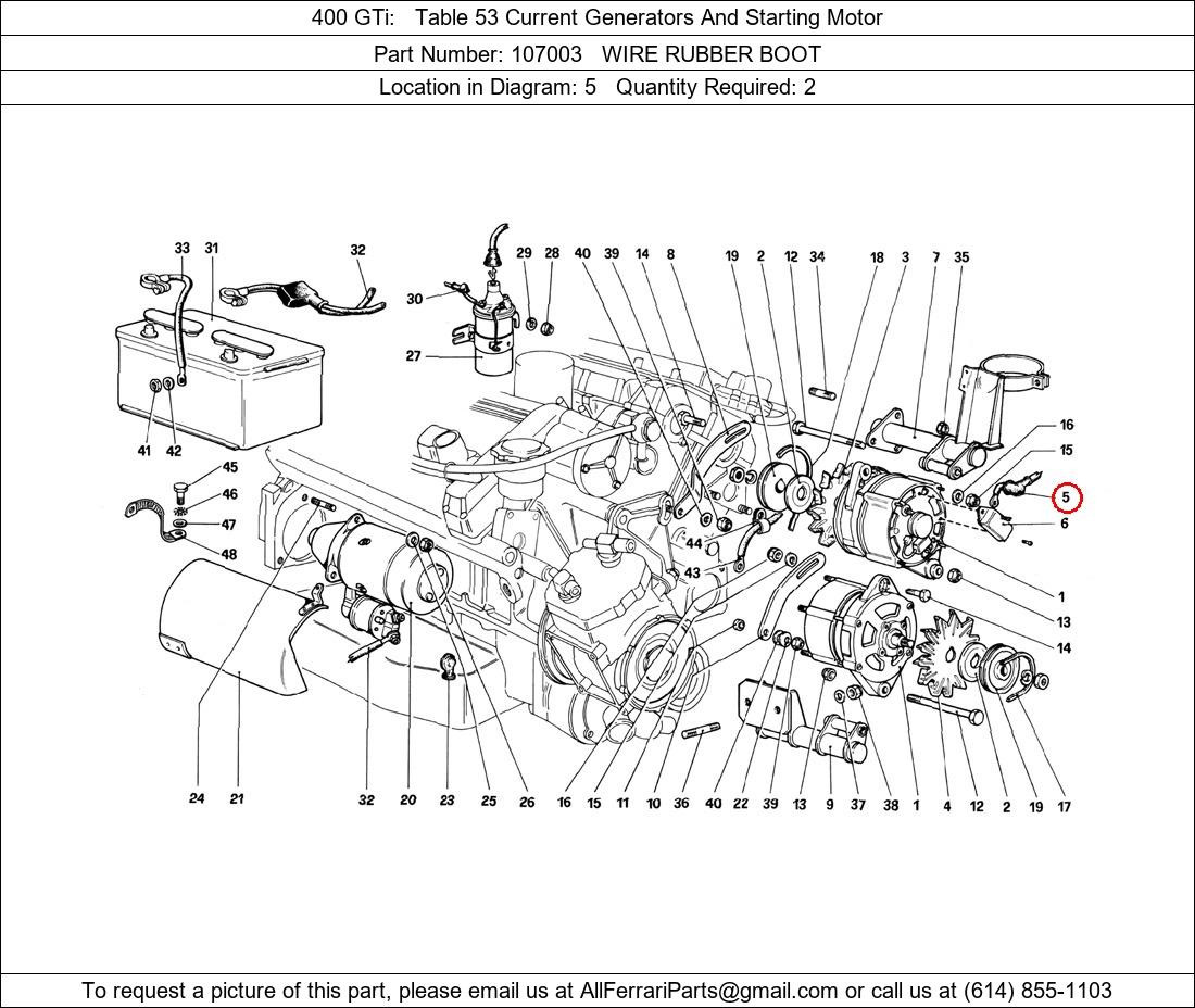 Ferrari Part 107003