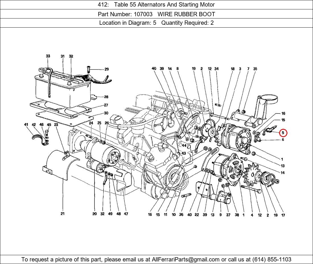 Ferrari Part 107003