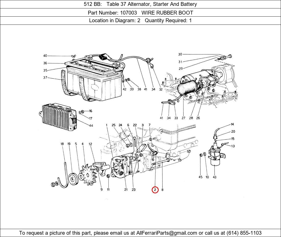 Ferrari Part 107003