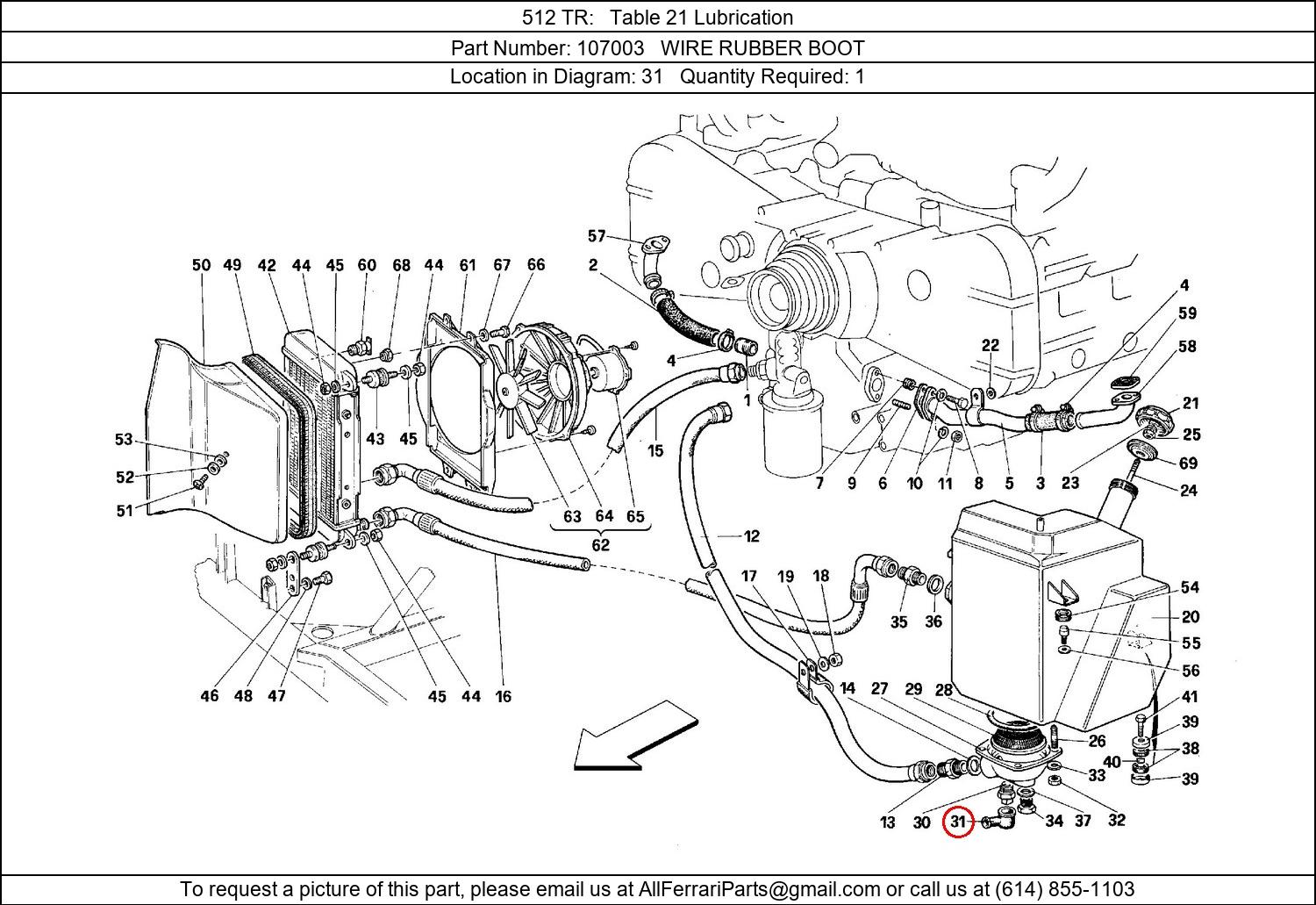 Ferrari Part 107003