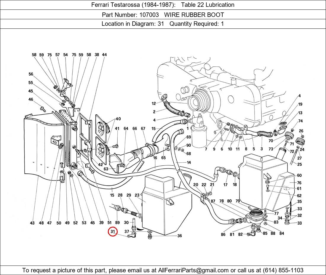 Ferrari Part 107003