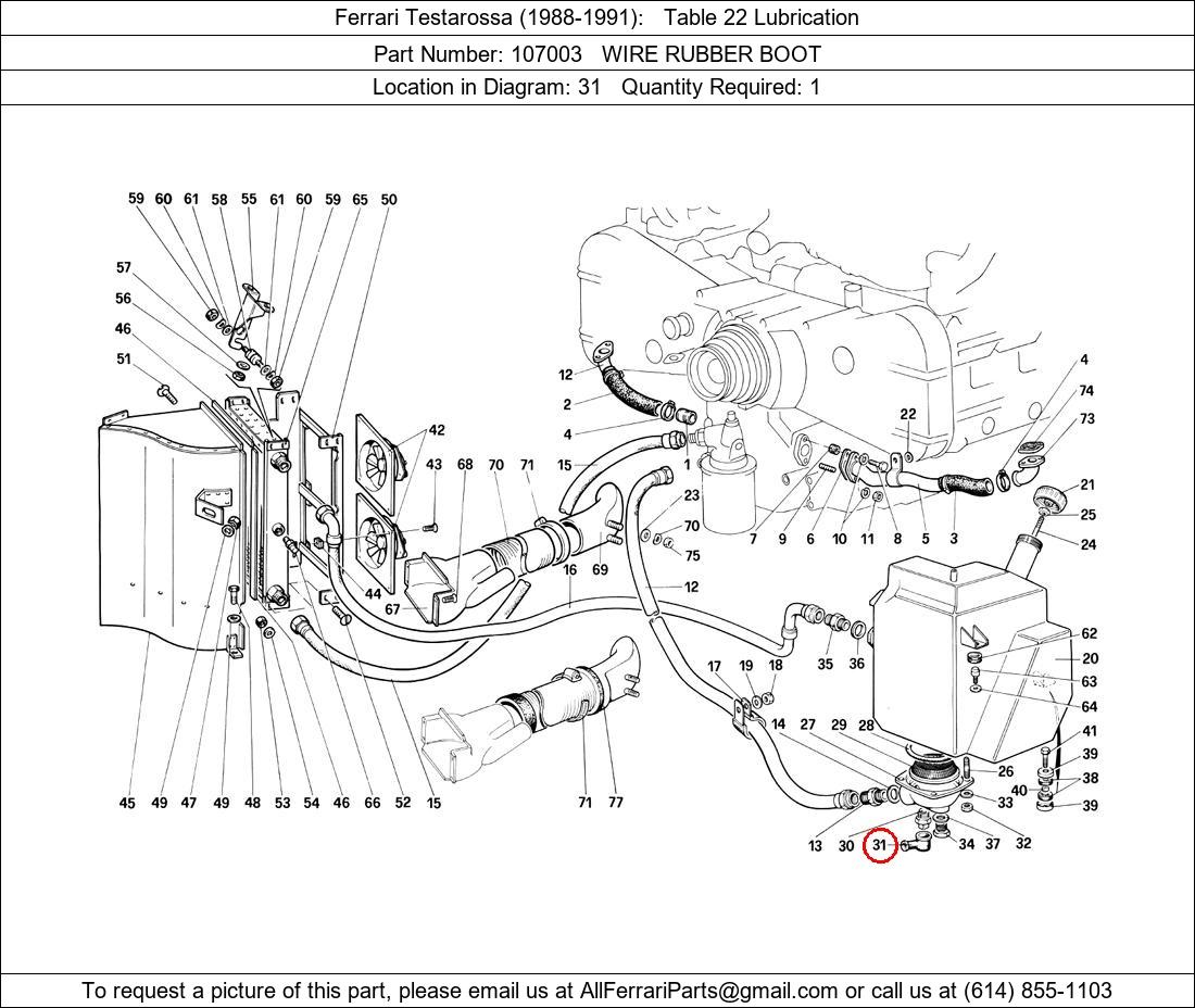 Ferrari Part 107003