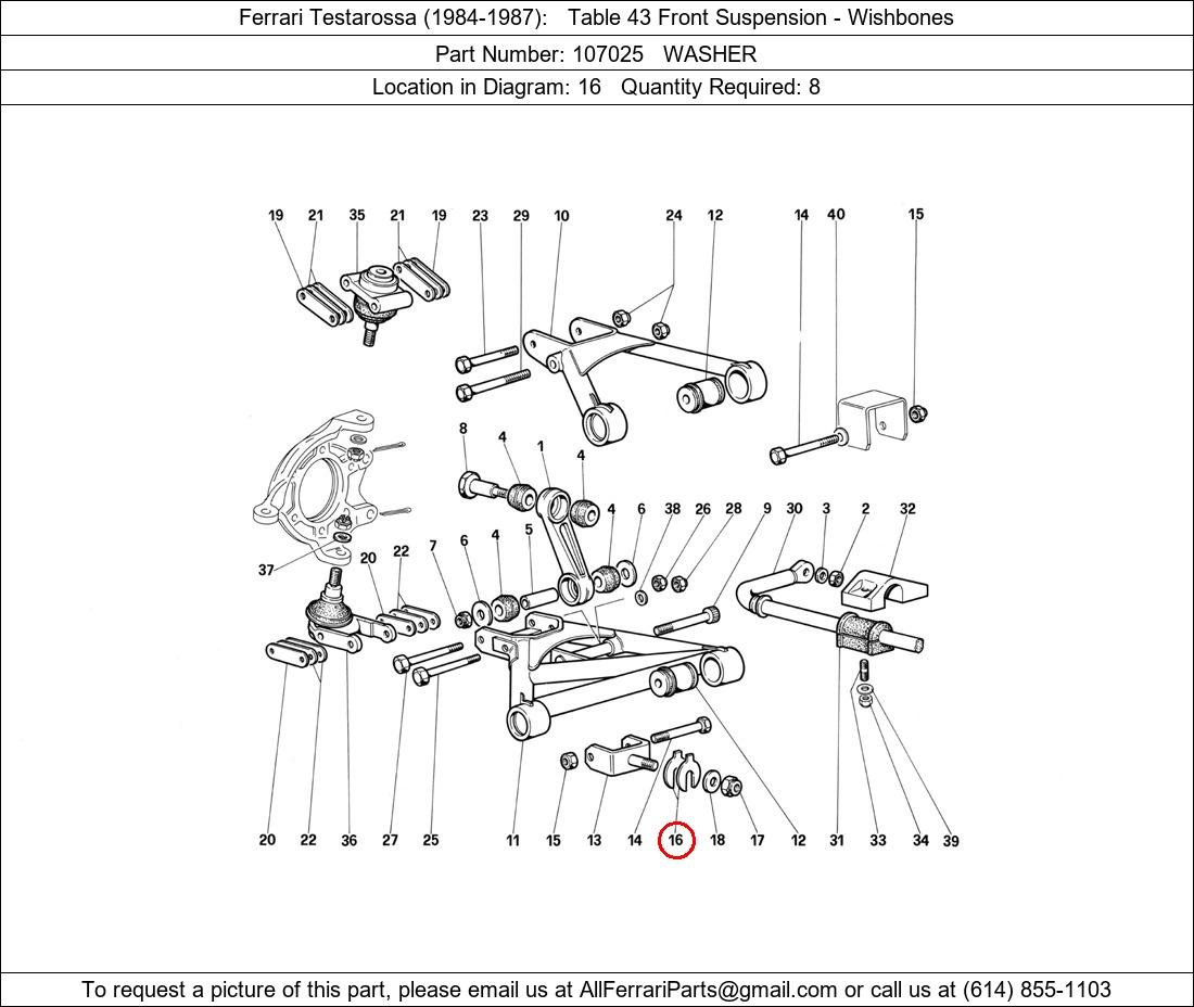 Ferrari Part 107025