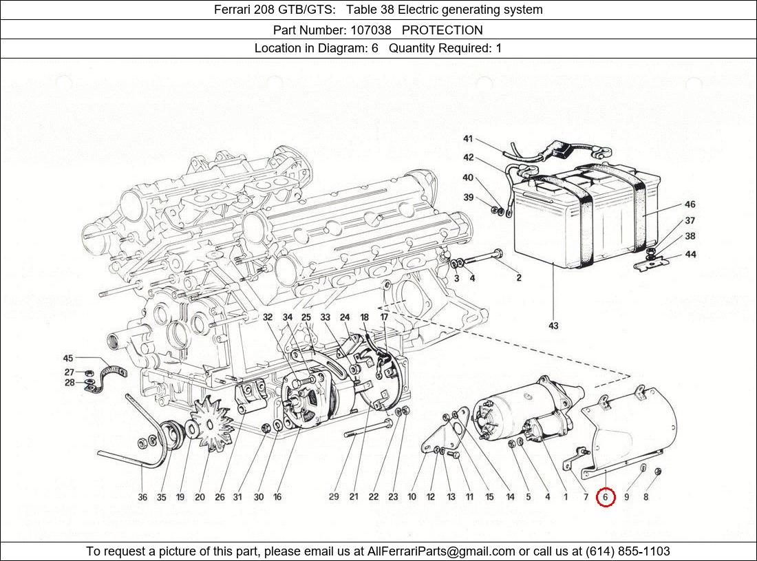 Ferrari Part 107038