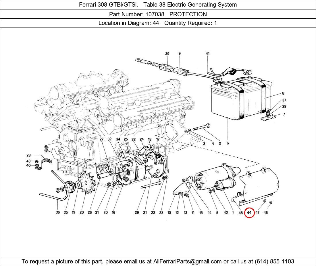 Ferrari Part 107038