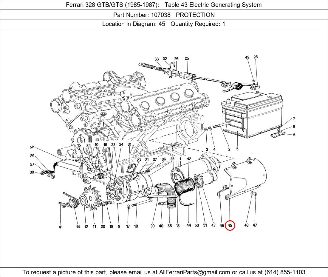 Ferrari Part 107038