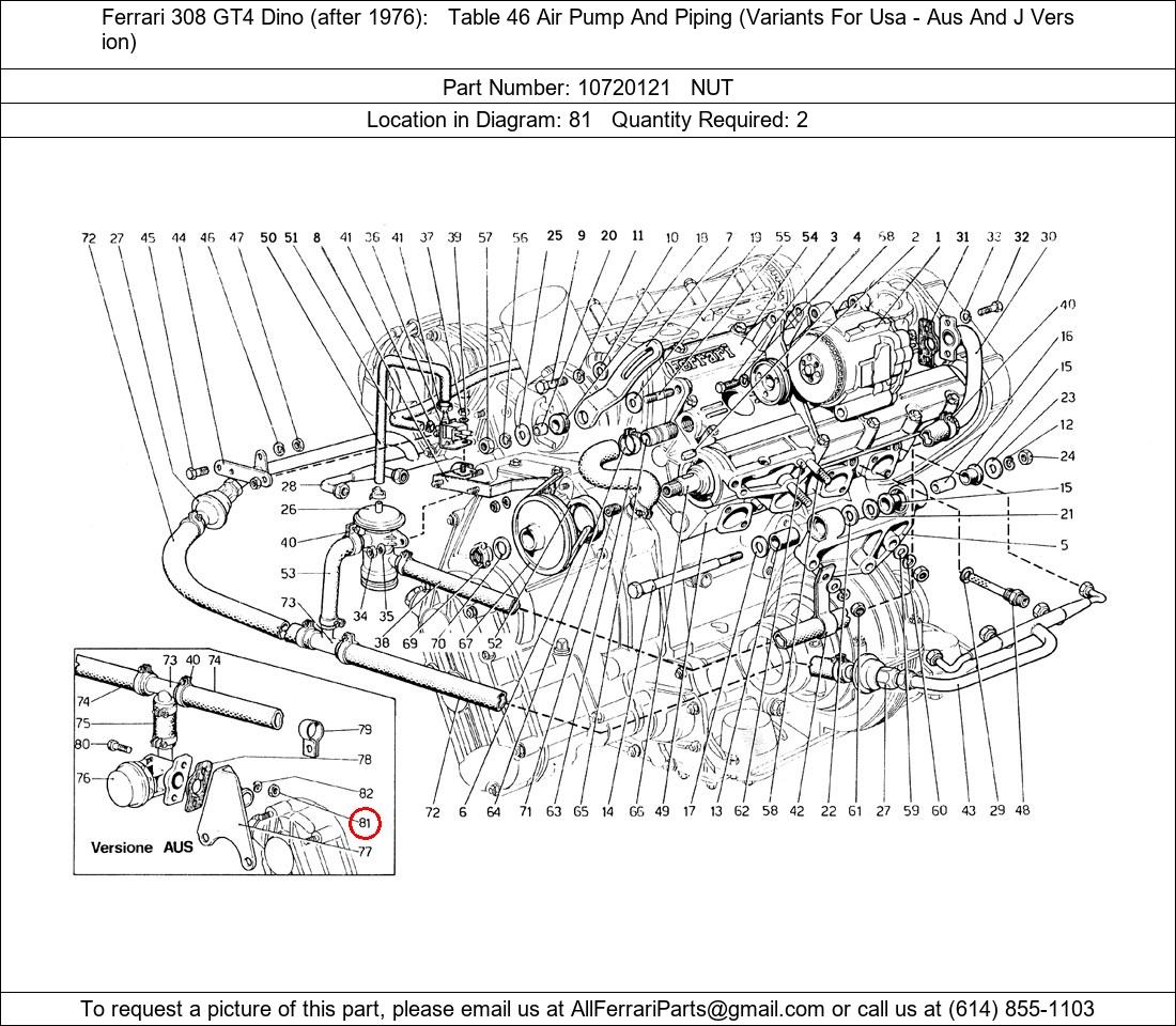 Ferrari Part 10720121