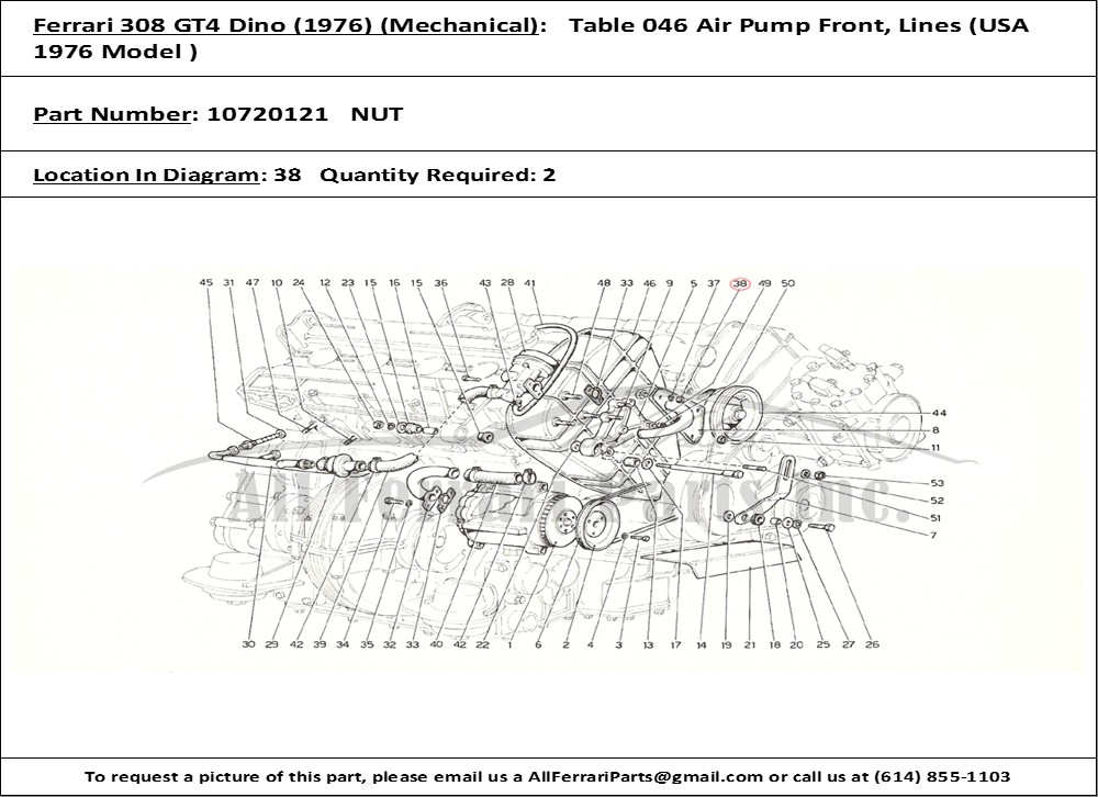 Ferrari Part 10720121