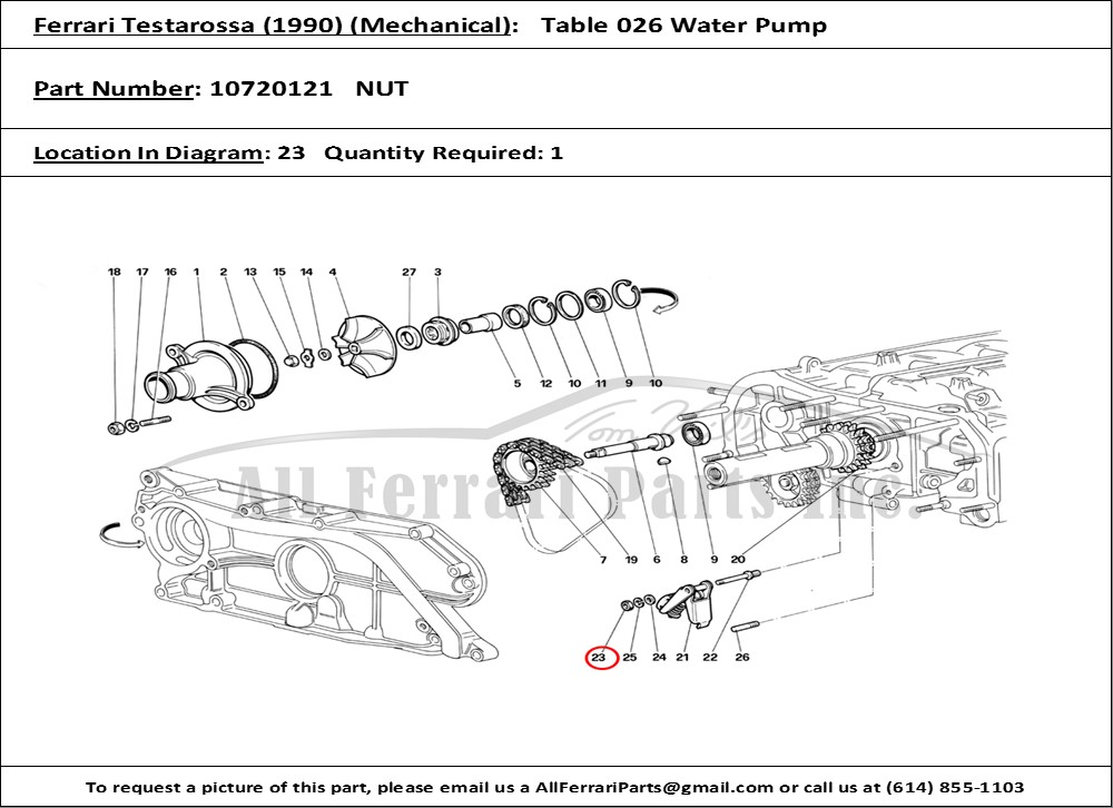 Ferrari Part 10720121