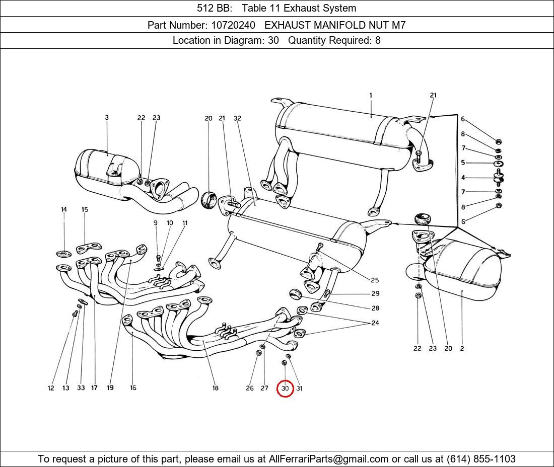 Ferrari Part 10720240