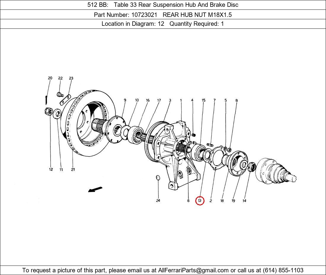 Ferrari Part 10723021