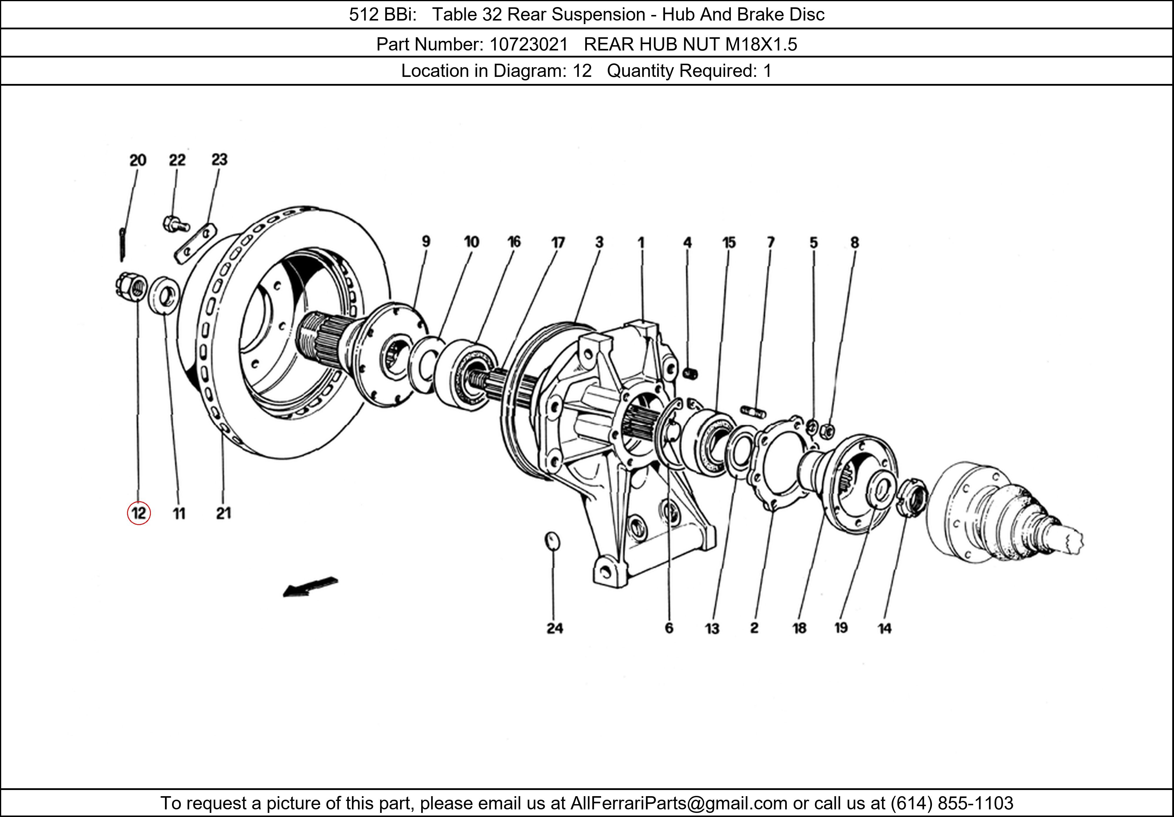 Ferrari Part 10723021