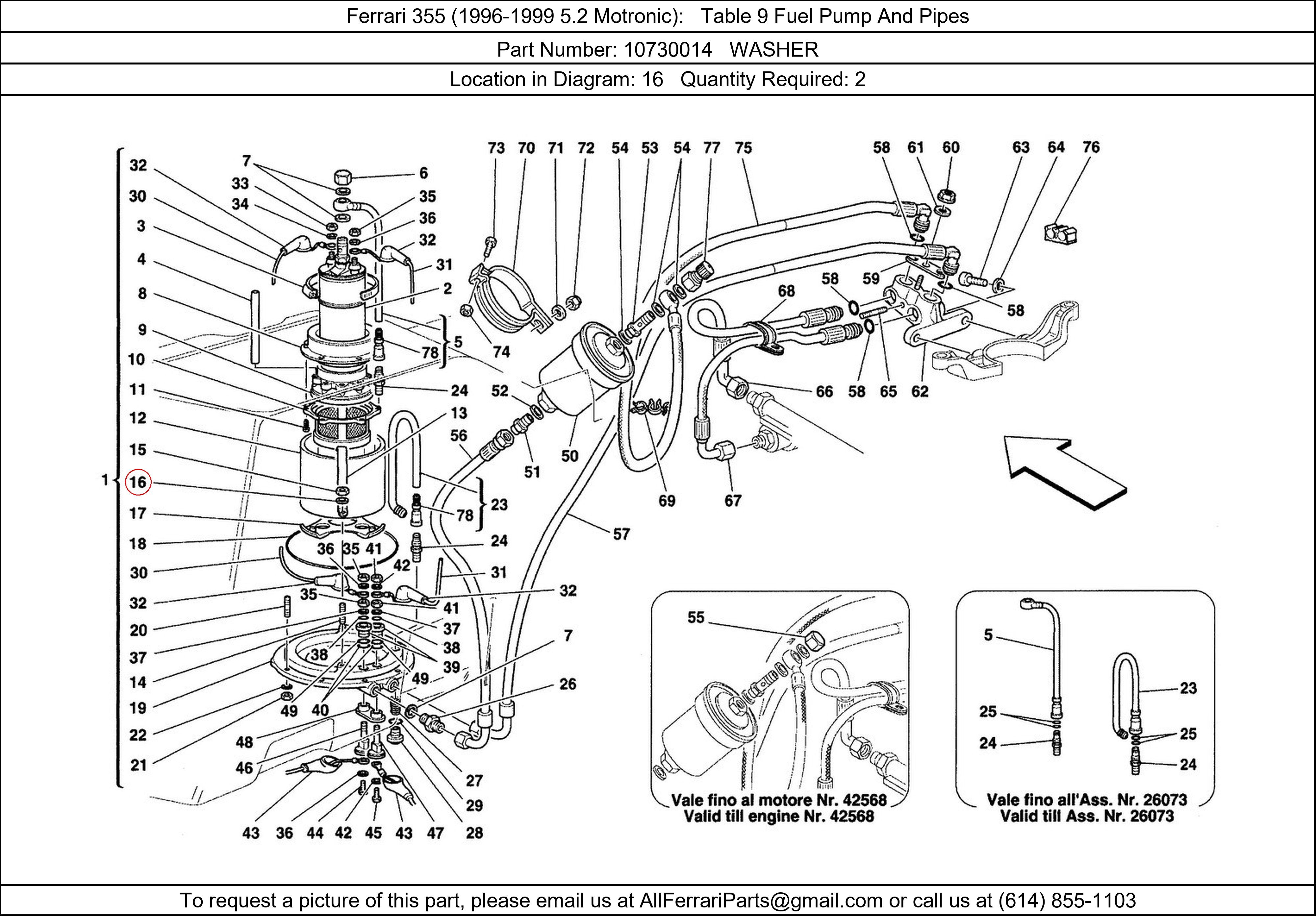 Ferrari Part 10730014