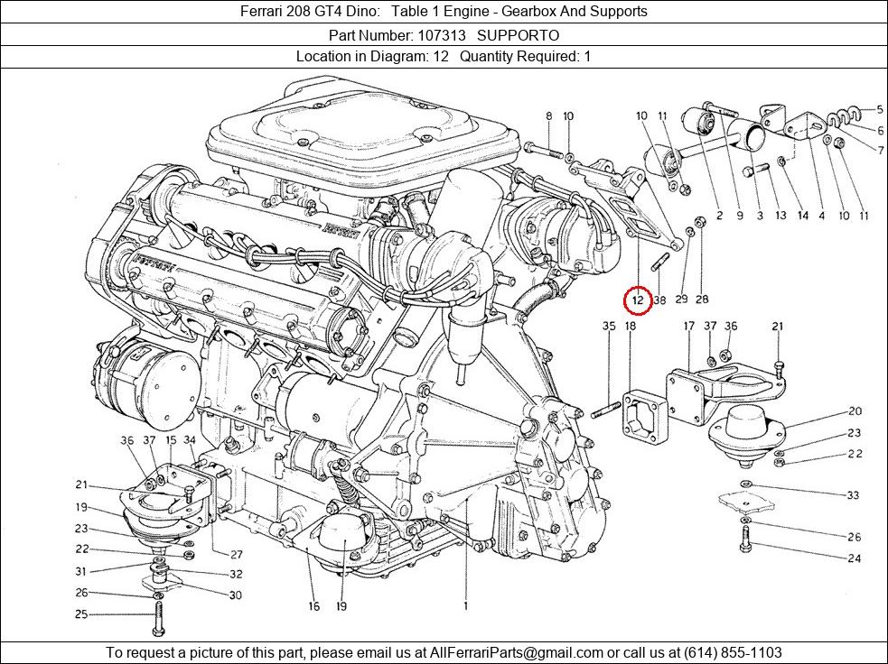 Ferrari Part 107313