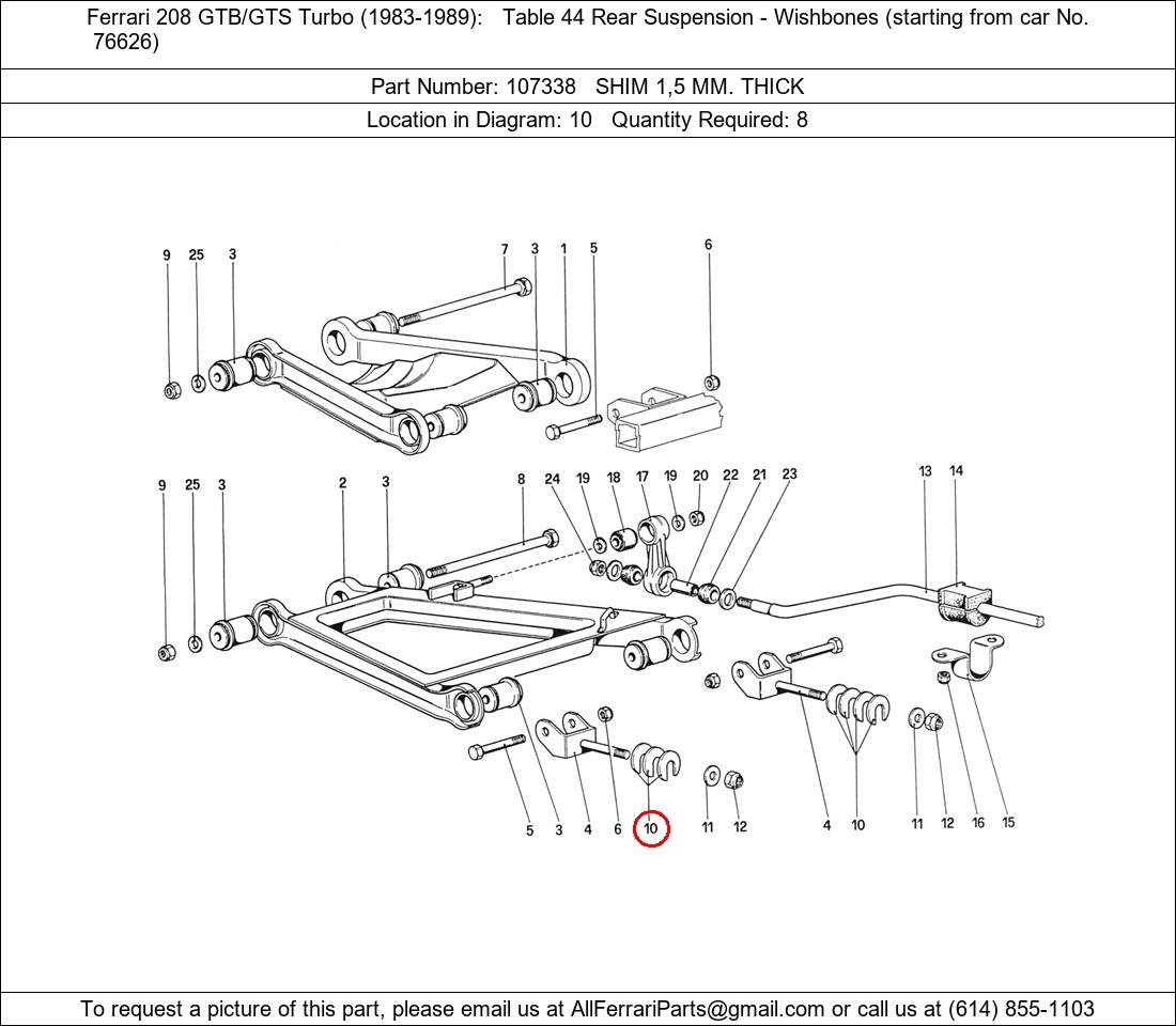 Ferrari Part 107338