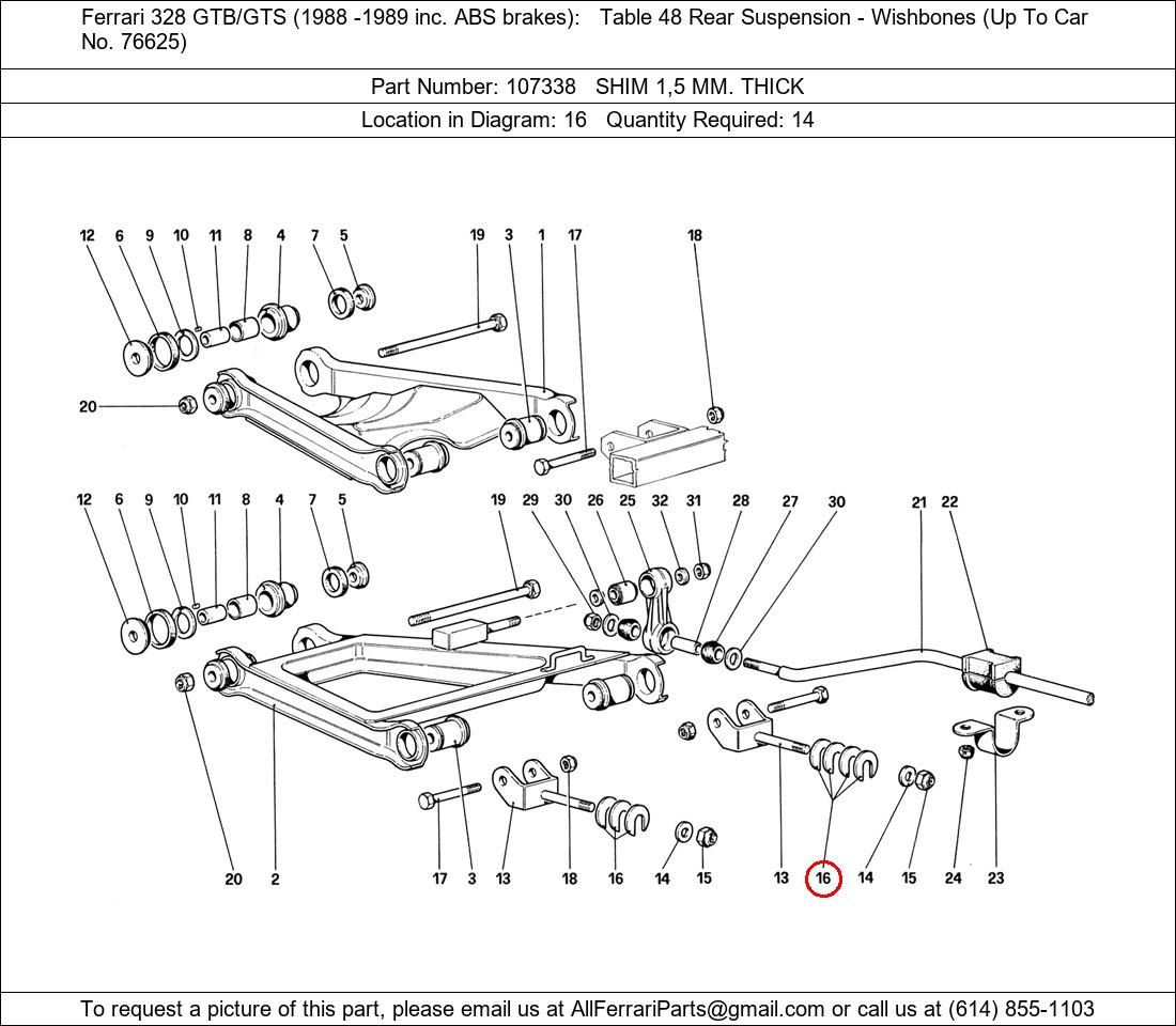 Ferrari Part 107338