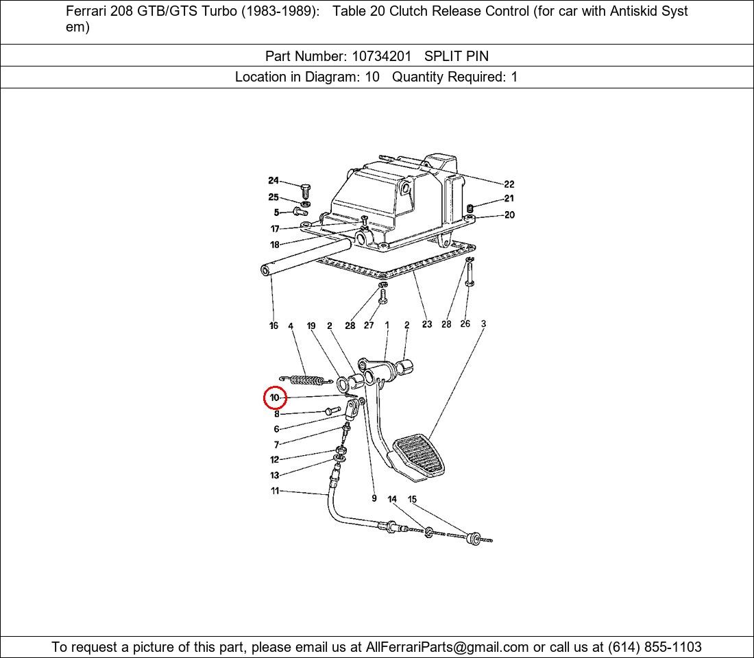 Ferrari Part 10734201