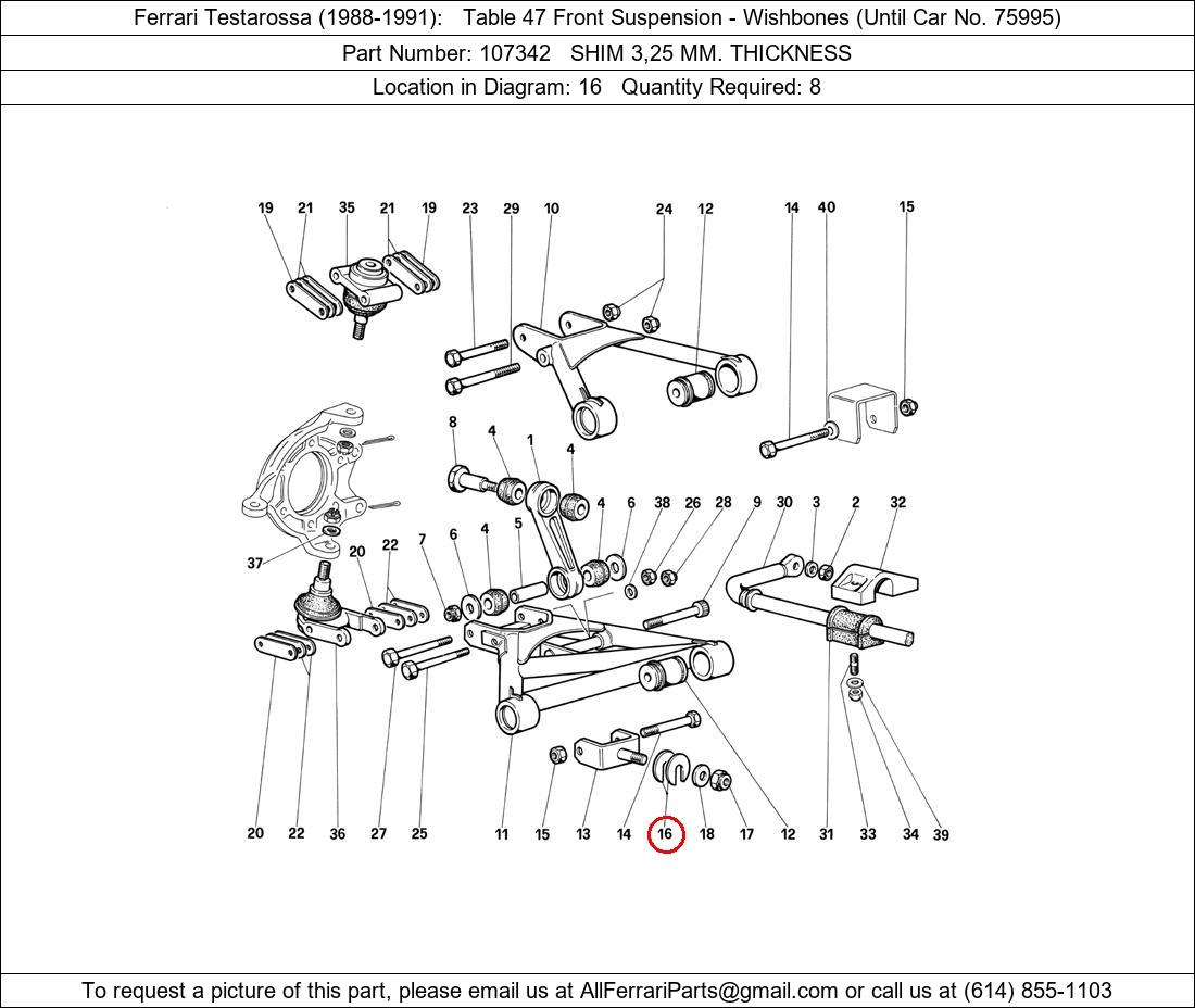 Ferrari Part 107342