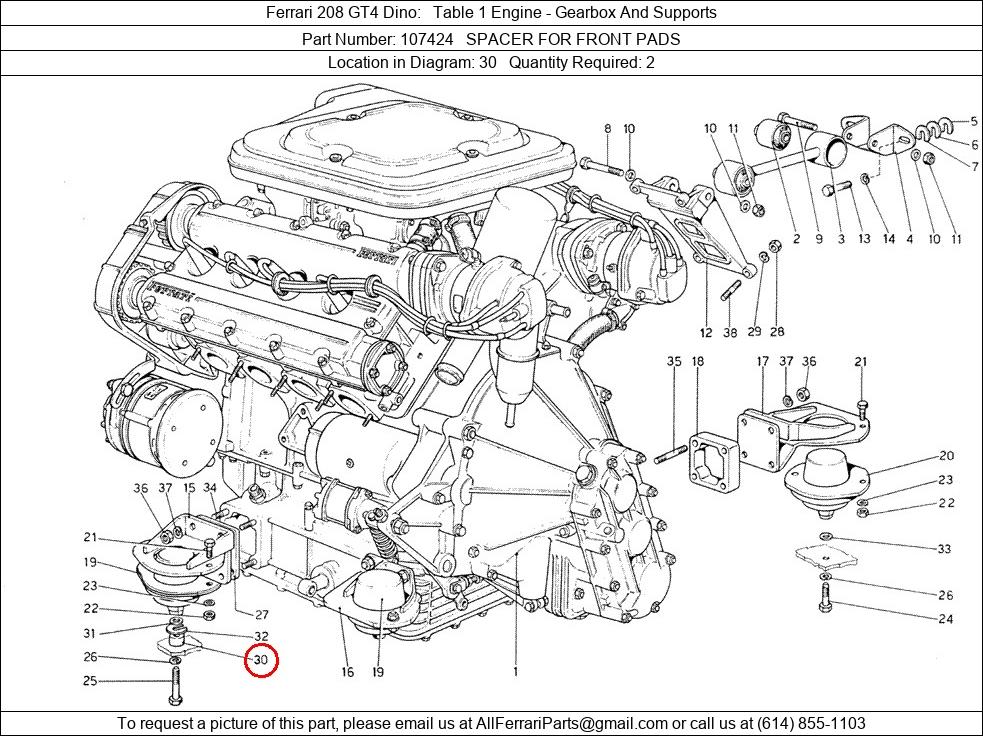 Ferrari Part 107424