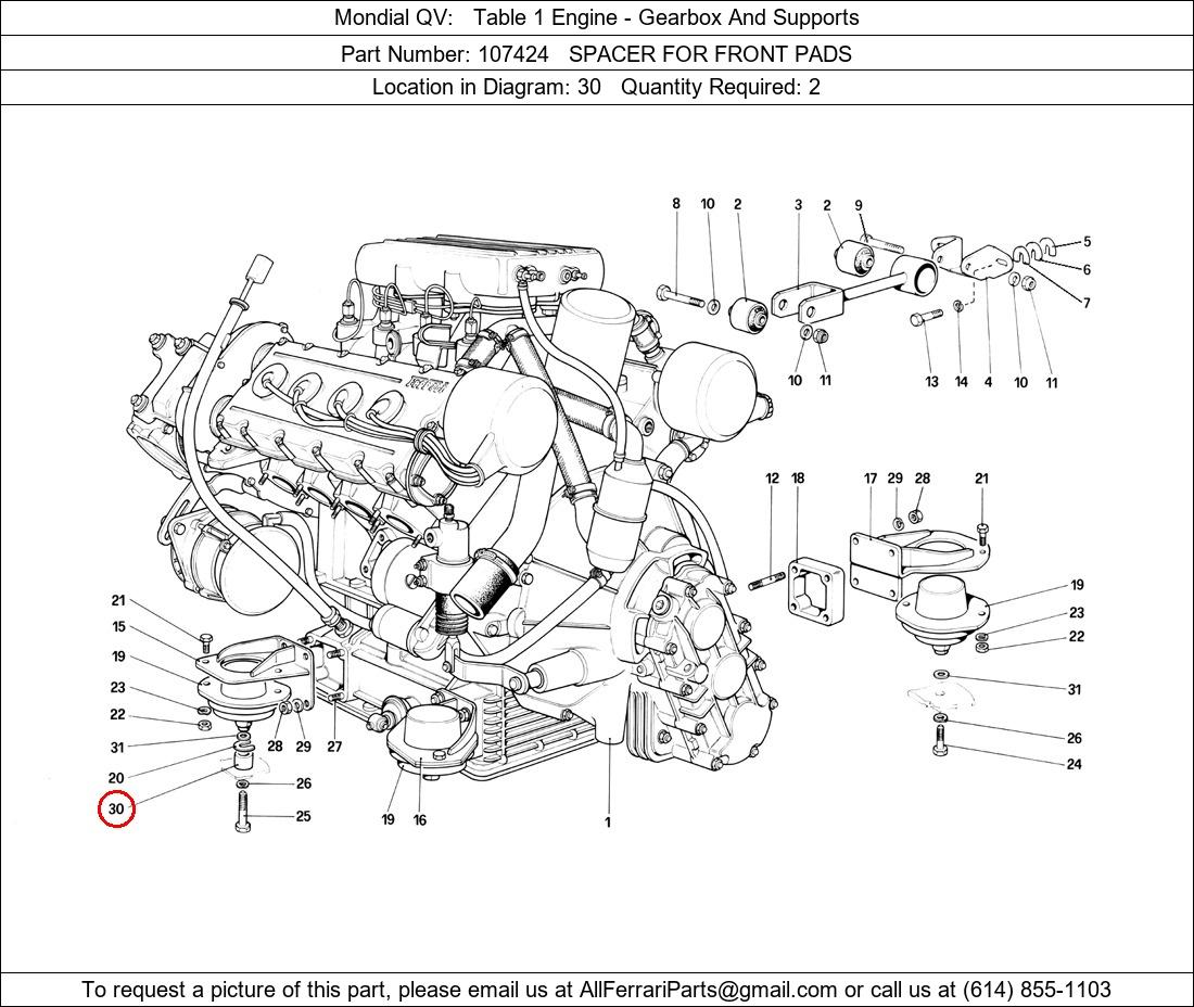 Ferrari Part 107424