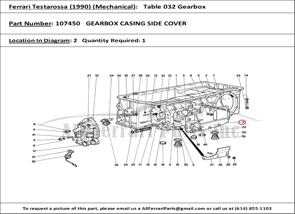 Ferrari Part 107450