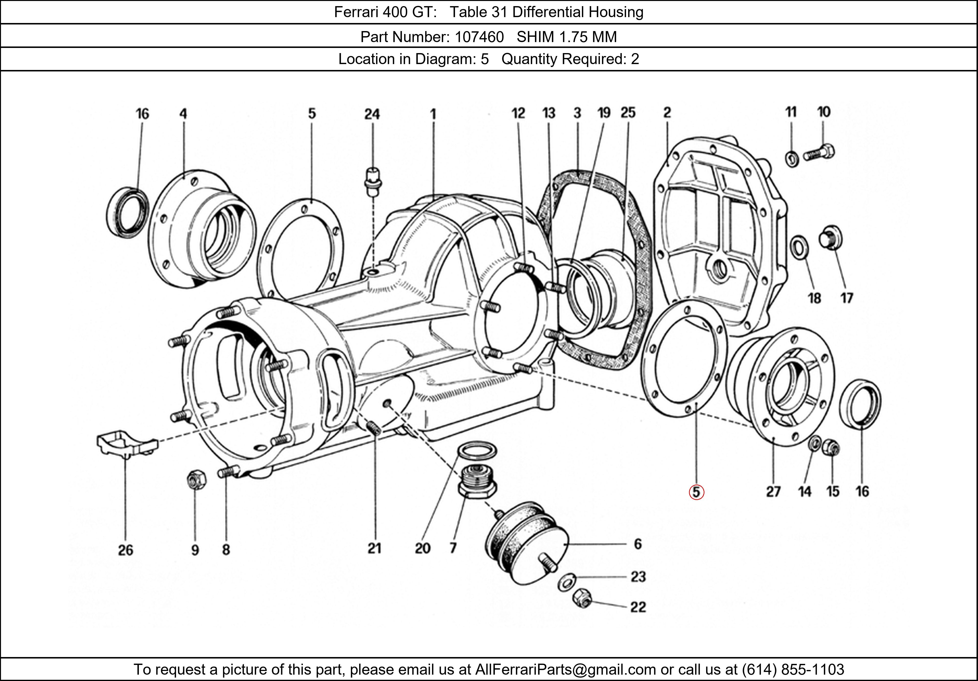 Ferrari Part 107460