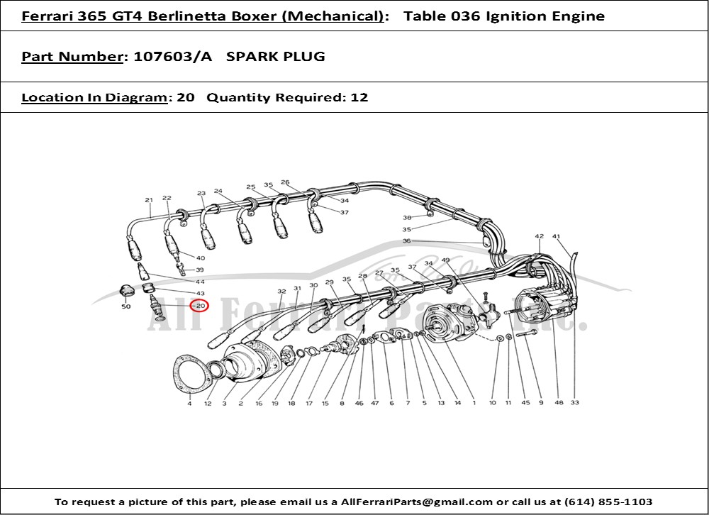 Ferrari Part 107603