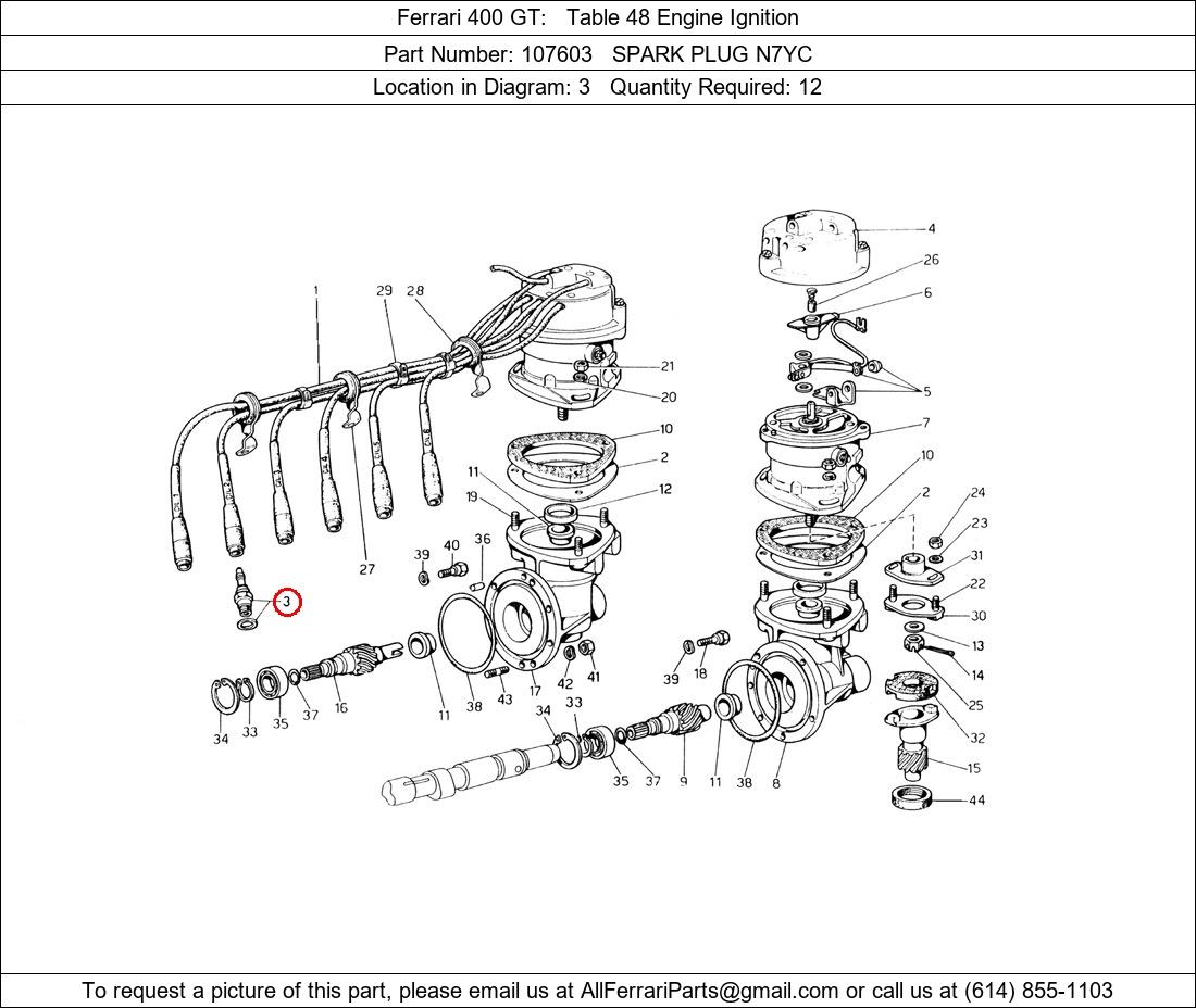 Ferrari Part 107603