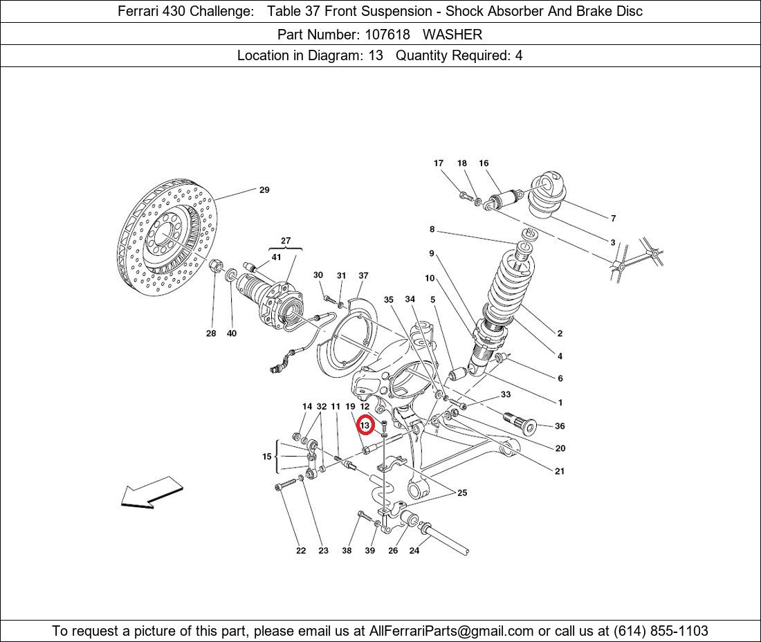 Ferrari Part 107618