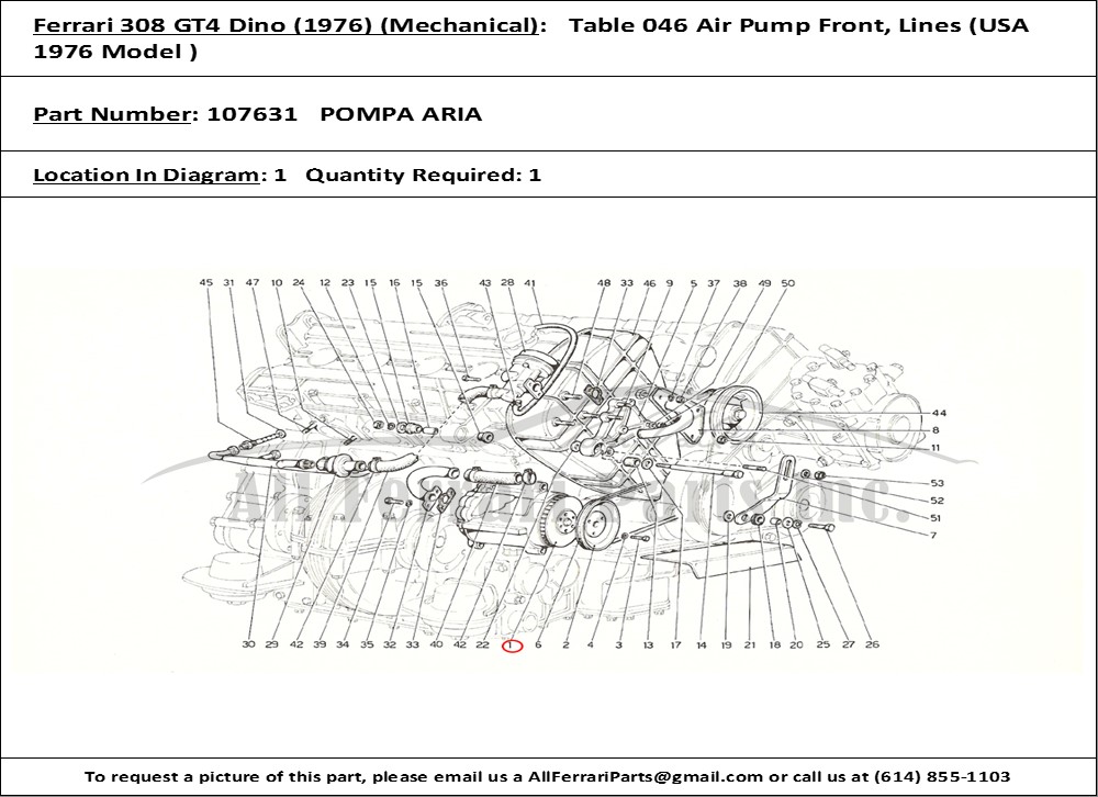 Ferrari Part 107631