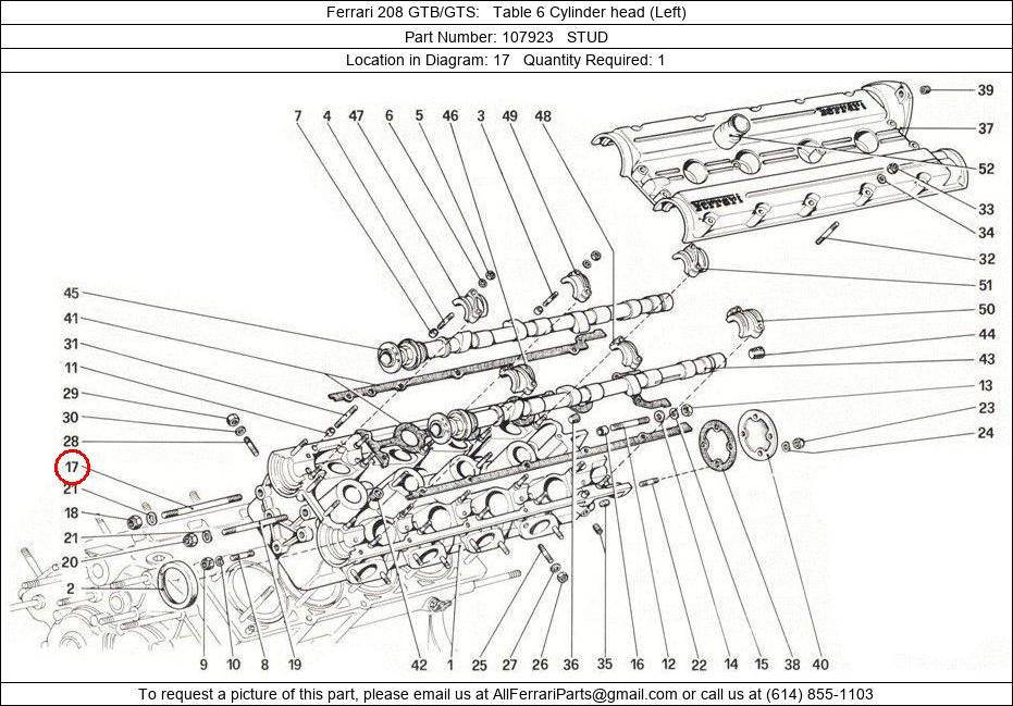 Ferrari Part 107923