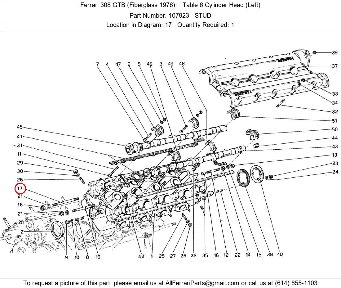 Ferrari Part 107923