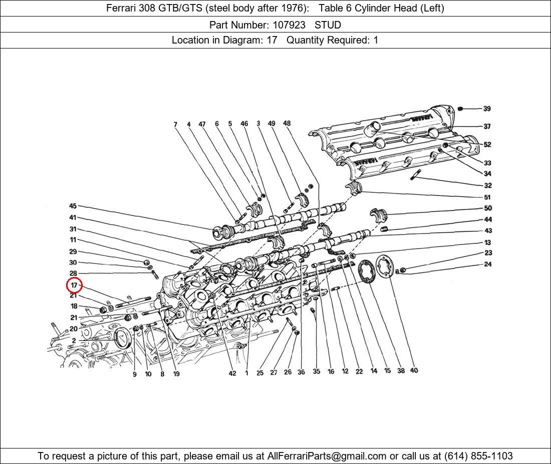 Ferrari Part 107923