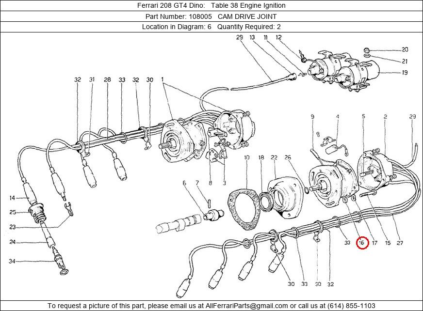 Ferrari Part 108005