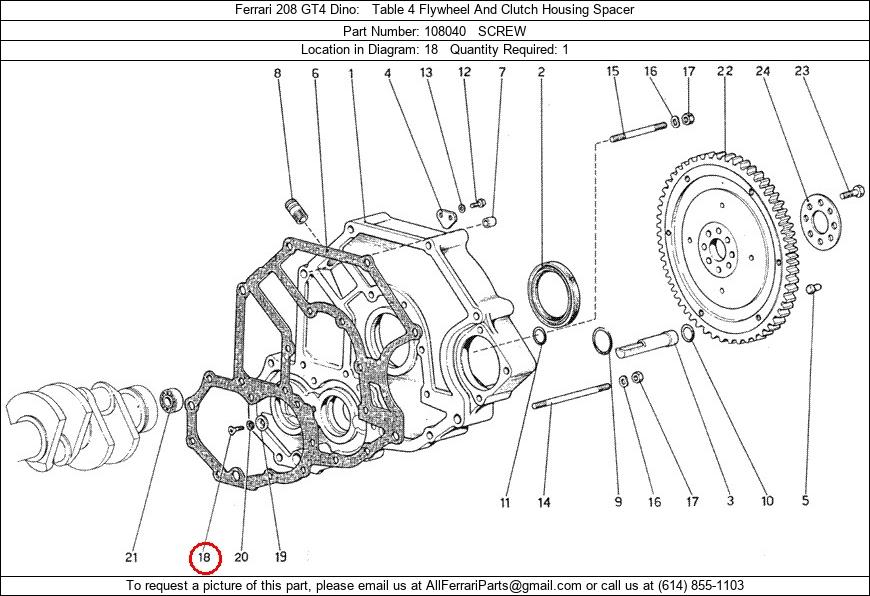 Ferrari Part 108040