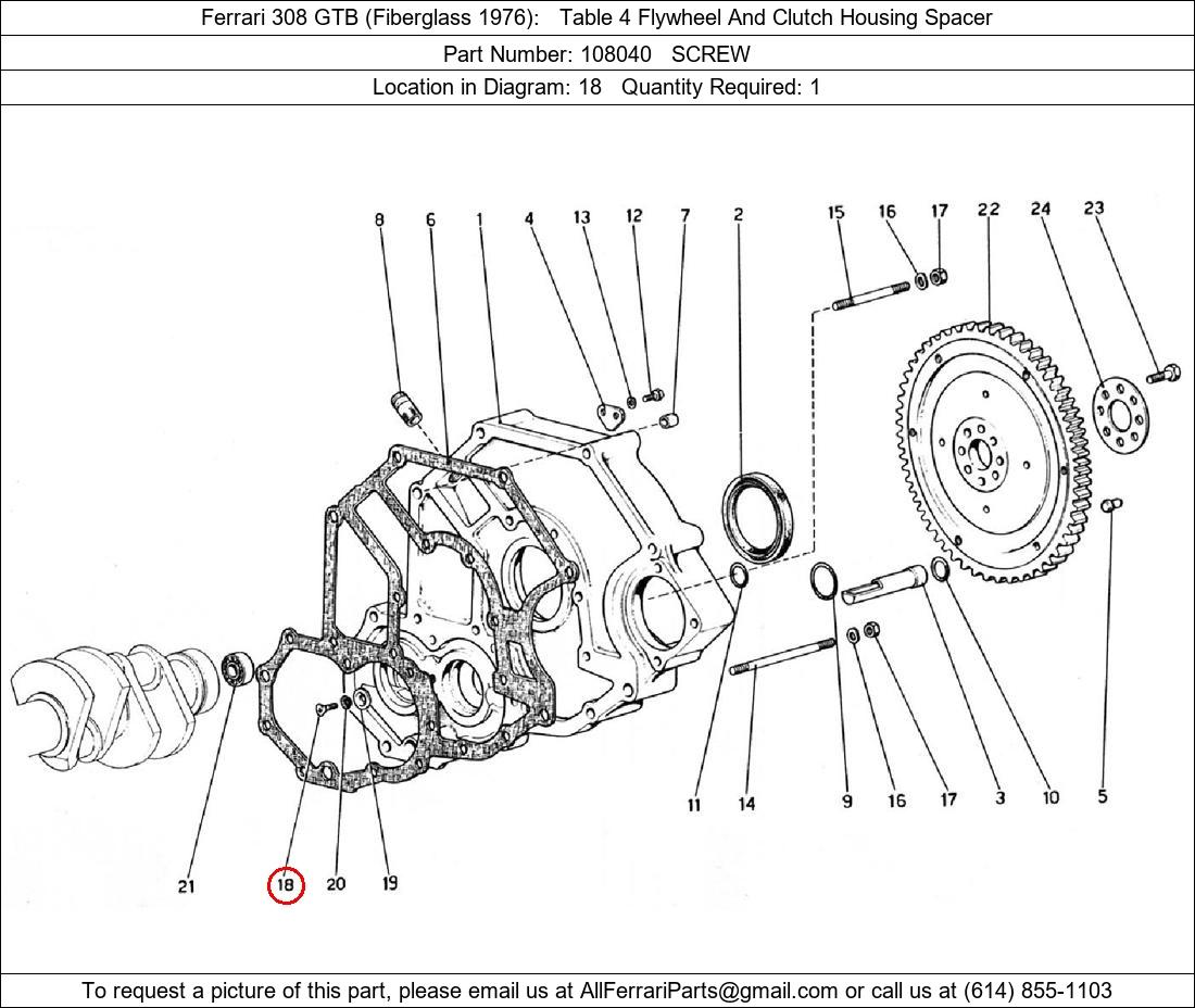 Ferrari Part 108040