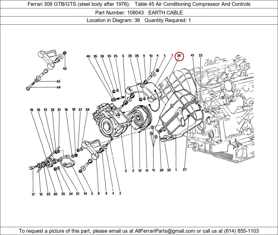 Ferrari Part 108043