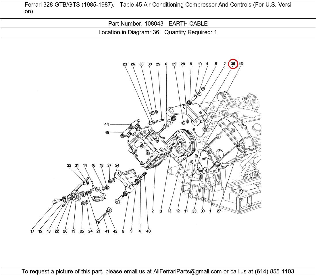 Ferrari Part 108043