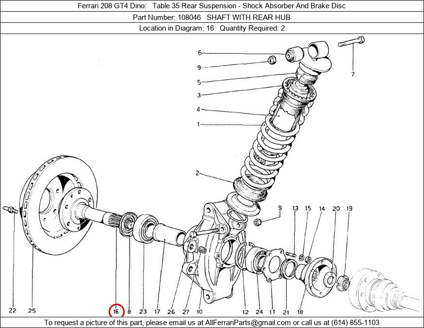 Ferrari Part 108046