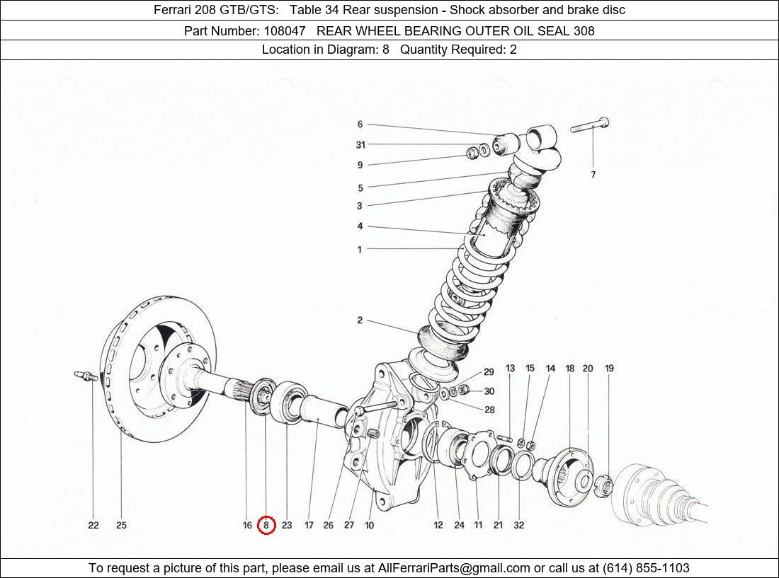 Ferrari Part 108047