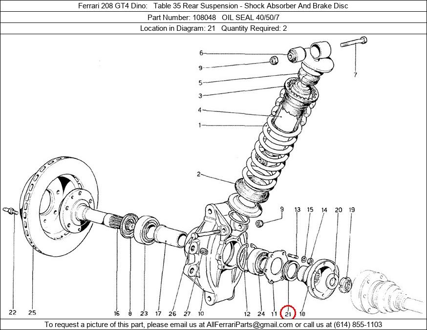 Ferrari Part 108048