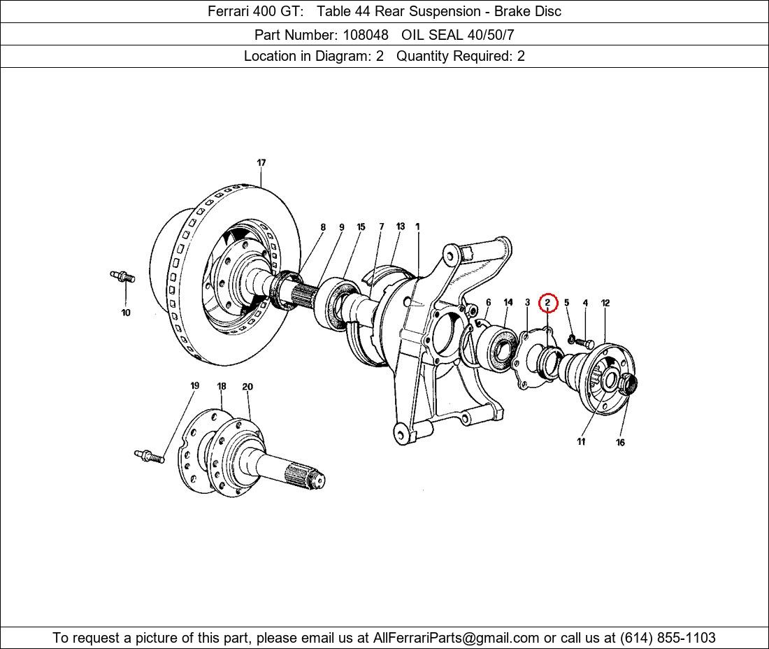 Ferrari Part 108048