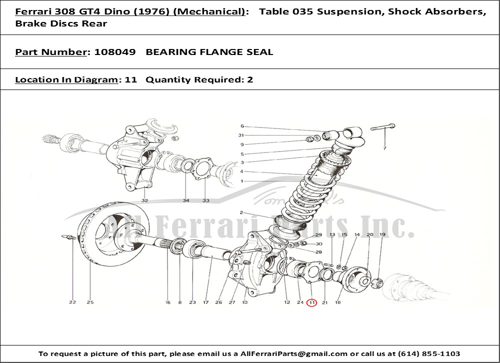 Ferrari Part 108049